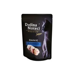 DOLINA NOTECI Premium Danie z dorszem i sardynką - mokra karma dla kociąt - 85g