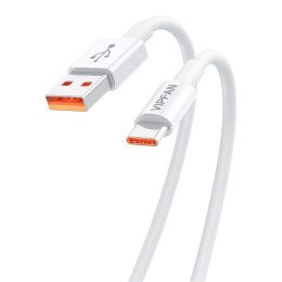 Vipfan Kabel USB do USB-C Vipfan X17, 6A, 1.2m (biały)