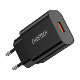 Choetech Ładowarka sieciowa Choetech Q5003 18W USB-A (czarna)