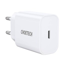 Choetech Ładowarka sieciowa Choetech Q5004 EU USB-C, 20W (biała)