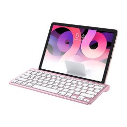 Omoton Bezprzewodowa klawiatura do iPad z uchwytem na tablet KB088 Omoton (różowa)