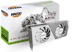 INNO3D GeForce RTX 4070 SUPER TWIN X2 OC WHITE N407S2-126XX-186162W