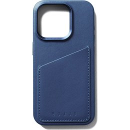 Leather Wallet Case MagSafe iPhone 15 Pro (Monaco Blue)