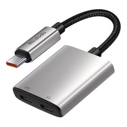 Mcdodo Adapter audio 2w1 USB-C do 2x USB C Mcdodo CA-5570
