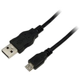 Kabel USB LOGILINK microUSB 2.0 typ B (wtyk) 3