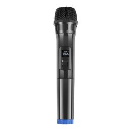 Puluz Bezprzewodowy mikrofon dynamiczny UHF PULUZ PU628B 3.5mm (czarny)
