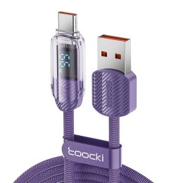 Toocki Kabel USB do USB-C Toocki TXCTYX05-P, 1m, FC 66W (fioletowy)