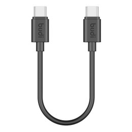 Budi Kabel USB-C do USB-C Budi 65W 25cm (czarny)