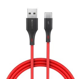 BlitzWolf Kabel USB do USB-C BlitzWolf BW-TC15 3A 1.8m (czerwony)