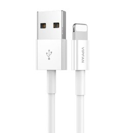Vipfan Kabel USB do Lightning Vipfan X03, 3A, 1m (biały)