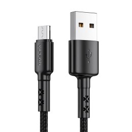 Vipfan Kabel USB do Micro USB Vipfan X02, 3A, 1.2m (czarny)