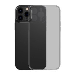 Baseus Etui Baseus Frosted Glass Case do iPhone 13 PRO (czarne) + szkło hartowane
