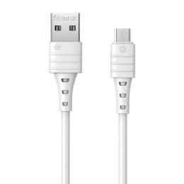 Remax Kabel USB Micro Remax Zeron, 1m, 2.4A (biały)
