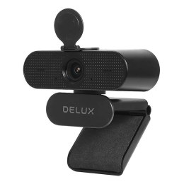 Delux Kamera internetowa z mikrofonem Delux DC03 (czarna)