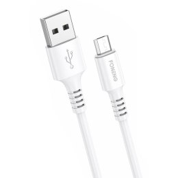 Foneng Kabel USB do Micro USB Foneng X85 3A Quick Charge, 1m (biały)