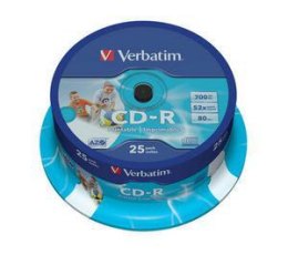 CD-R VERBATIM 700 MB 52x Cake 25 szt.