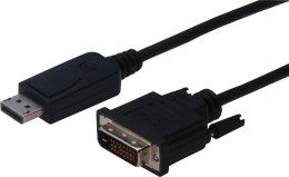 ASSMANN DisplayPort - DVI-D 3 m 3m /s1x Mini HDMI (wtyk) 1x Mini HDMI (wtyk)