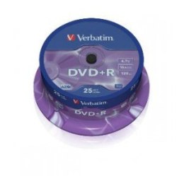 DVD+R VERBATIM 4.7 GB 16x Cake 25 szt.