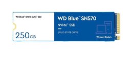 Dysk SSD WD Blue M.2 2280″ 250 GB PCI-Express 3300MB/s 1200MS/s