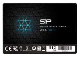 Dysk SSD SILICON POWER A55 2.5″ 512 GB SATA III (6 Gb/s) 560MB/s 530MS/s