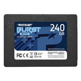 Dysk SSD PATRIOT Burst Elite 2.5″ 240 GB SATA III (6 Gb/s) 450MB/s 320MS/s