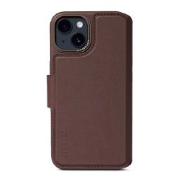 Decoded Detachable Wallet - skórzana obudowa ochronna do iPhone 14 Plus kompatybilna z MagSafe (brown)