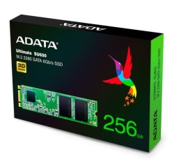 Dysk SSD A-DATA Ultimate M.2 2280″ 256 GB SATA III (6 Gb/s) 550MB/s 510MS/s