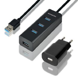 HUB 4-portowy HUE-S2BP USB 3.2 Gen 1 charging hub 1.2m kabel, AC adapter
