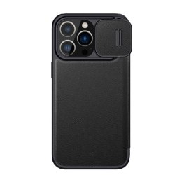 Nillkin Etui skórzane Nillkin Qin Pro Leather Case do iPhone 14 Pro Max (czarne)