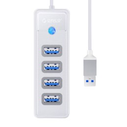 Orico Adapter Hub USB do 4x USB 3.0 Orico, 5 Gbps, 0.15m (biały)