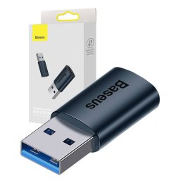 Baseus Adapter USB-A do USB-C Baseus Ingenuity OTG (niebieski)