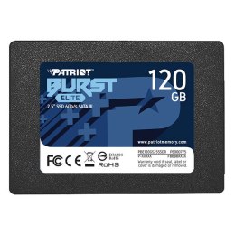 Dysk SSD PATRIOT Burst Elite 2.5″ 120 GB SATA III (6 Gb/s) 450MB/s 320MS/s