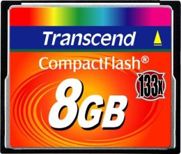 Karta pamięci TRANSCEND CF 8 GB Plastikowy pokrowiec