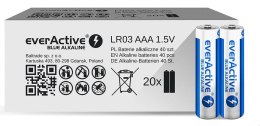 Baterie EVERACTIVE Alkaliczna AAA 1100mAh 40 szt. ALEV03S2BK