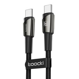 Toocki Kabel USB-C do USB-C Toocki, 1m, 140W (czarny)