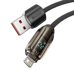 Toocki Kabel USB do Lightning Toocki, 1m, 12W (czarny)