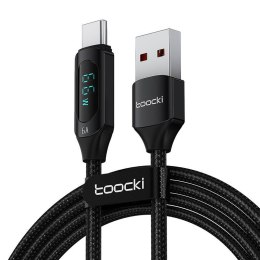 Toocki Kabel USB do USB-C Toocki, 1m, 66W (czarny)