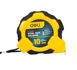 Deli Tools Miara zwijana Deli Tools EDL3799Y, 10m/25mm (żółta)