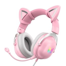 ONIKUMA Słuchawki gamingowe ONIKUMA X11 Różowe