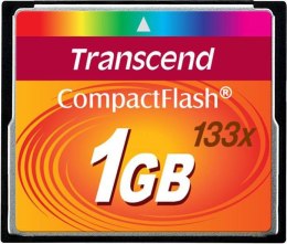 Karta pamięci TRANSCEND CF 1 GB Plastikowy pokrowiec