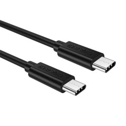 Choetech Kabel USB-C do USB-C Choetech CC0002 1m (czarny)