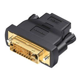 Vention Adapter DVI (24+1) męski na HDMI żeński Vention ECDB0 (czarny)