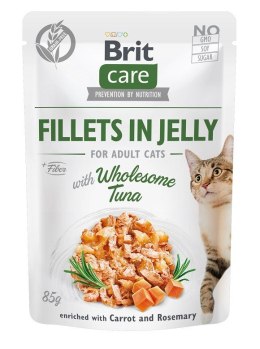 Brit Care Cat Fillets In Jelly Wholesome Tuna 85g