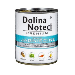 DOLINA NOTECI Premium bogata w jagnięcinę - mokra karma dla psa - 800g