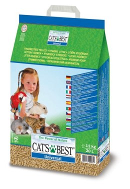 Źwirek dla gryzoni dla kota Cat's Best Cats Best Universal (11kg)