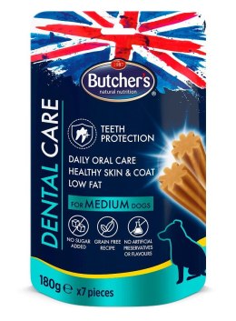 BUTCHER'S Dental Care for medium dogs - przysmak dentystyczny dla psów średnich - 180g