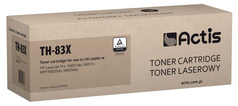 Actis TH-83X Toner (zamiennik HP 83X CF283X; CANON CRG-737; Standard; 2200 stron; czarny)