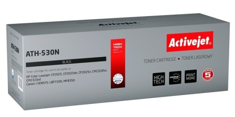 Toner Activejet ATH-530N (zamiennik HP 304A CC530A, Canon CRG-718B; Supreme; 3800 stron; czarny)