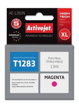 Activejet AE-1283N Tusz (zamiennik Epson T1283; Supreme; 13 ml; czerwony)