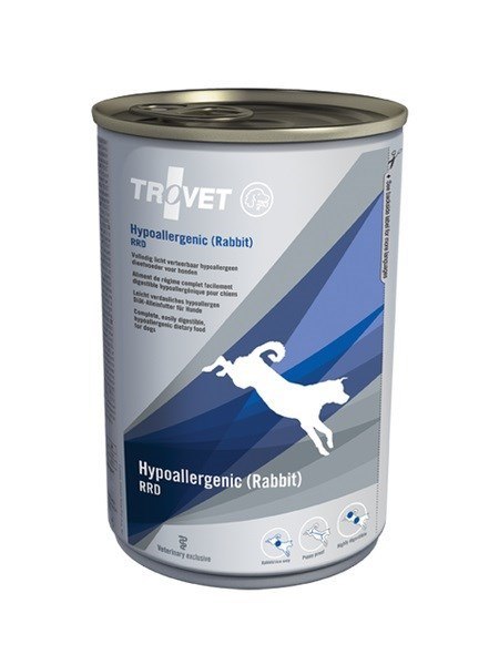 Trovet Hypoallergenic RRD z królikiem 400 g, dla psów